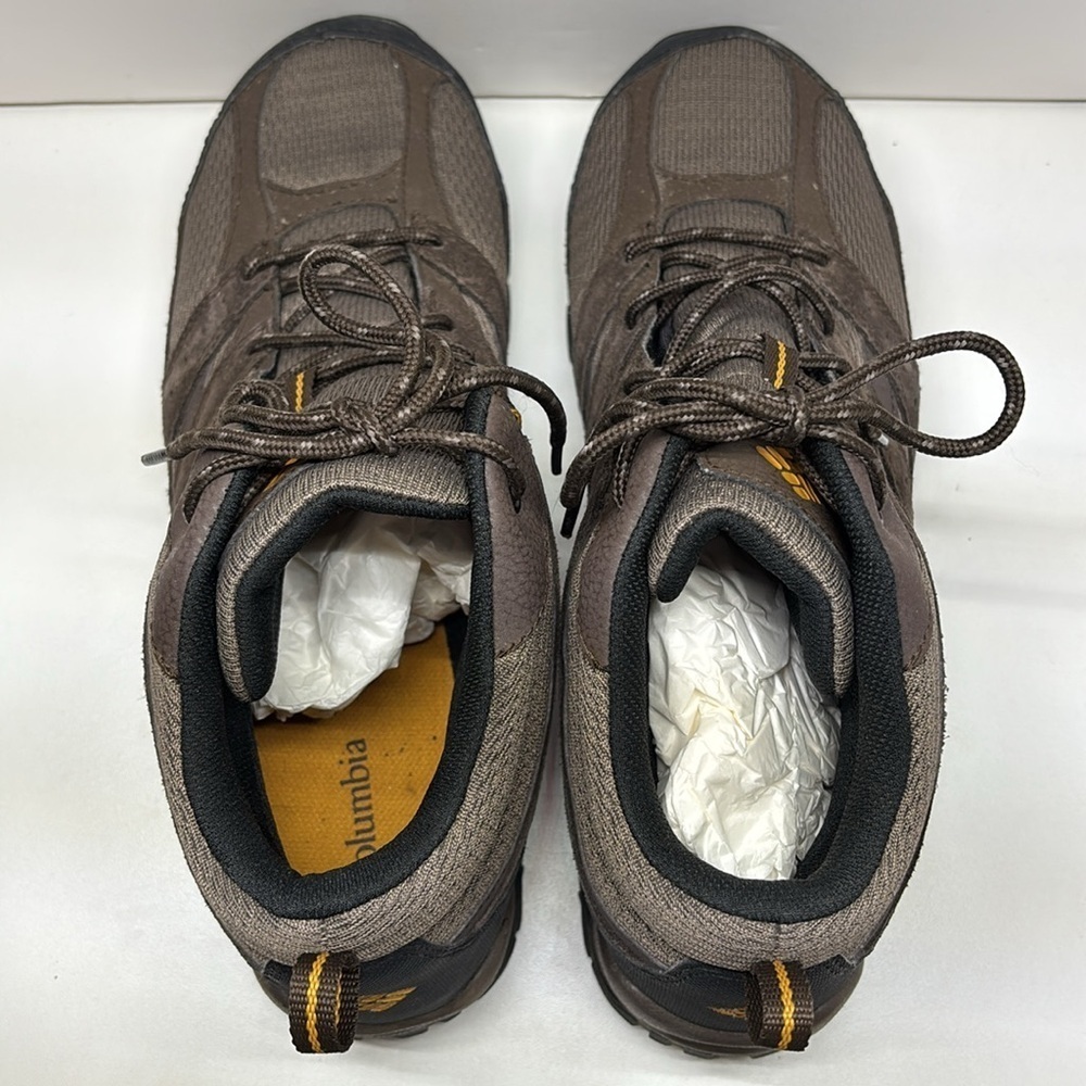 COLUMBIA PLAINS BUTTE MID WATERPROOF HIKING SHOES SIZE 14 EXCELLENT CONDITION - Picture 5 of 9